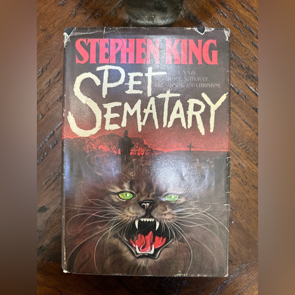 🖤Stephen King Pet Sematary First Edition Hardcover